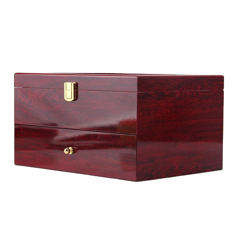 Wood Watch Box – 20 Watches, Bordeaux | Winderly