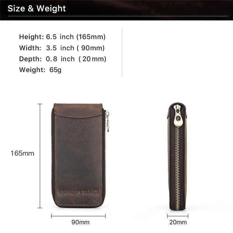 Leather Travel Case – 1 Watch | Winderly