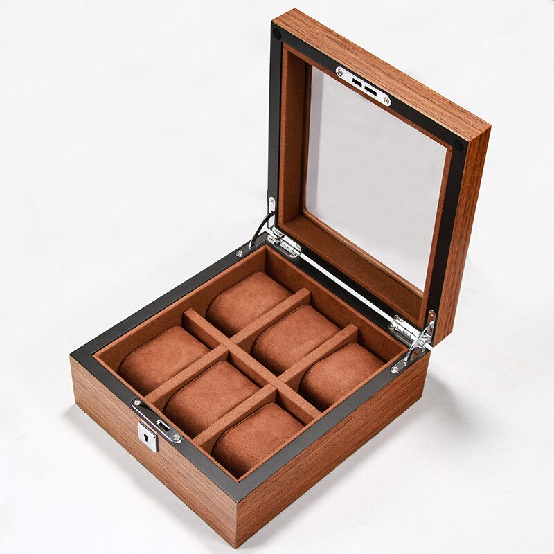 Wood Watch Box – 6 Watches | Winderly