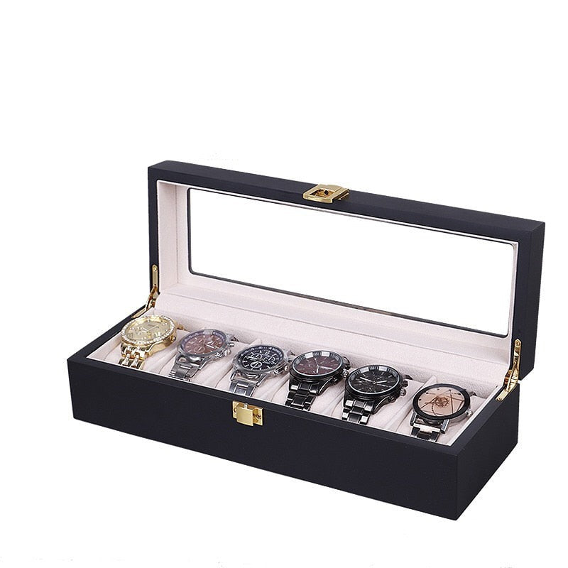Wood Watch Box – 6 Watches | Winderly
