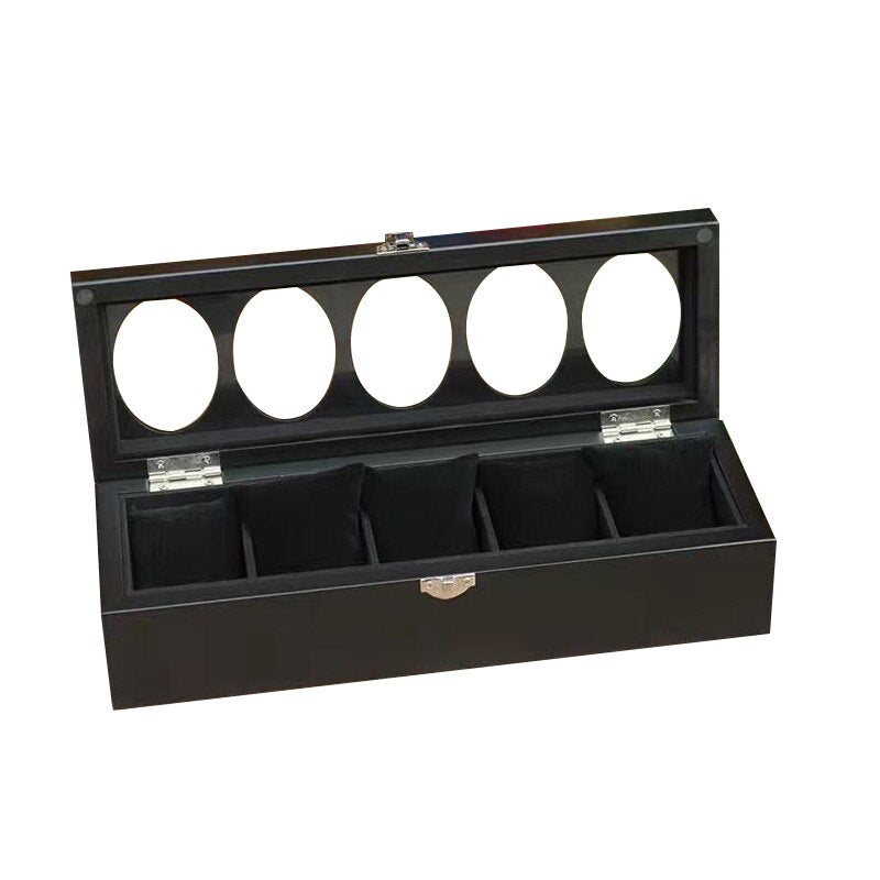 Wood Watch Box – 5 Watches | Winderly