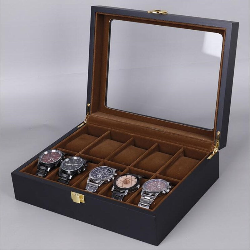 Wood Watch Box – 10 Watches | Winderly