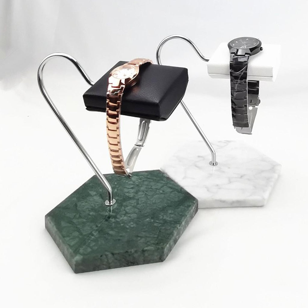 Marble Watch Stand – Green | Winderly