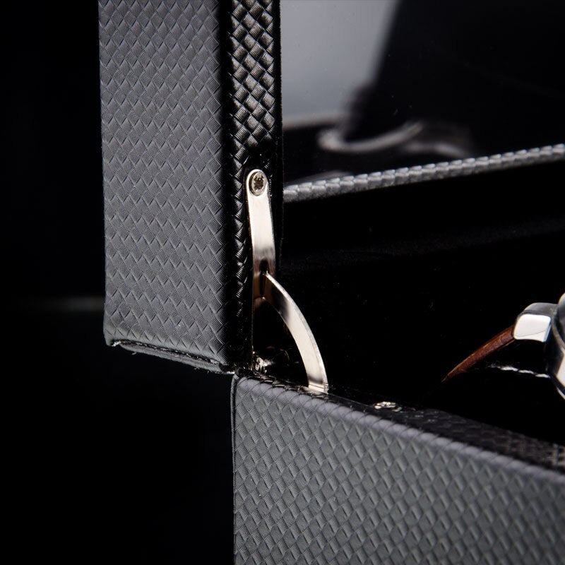 Carbon Fiber Watch Box – 10 Watches | Winderly