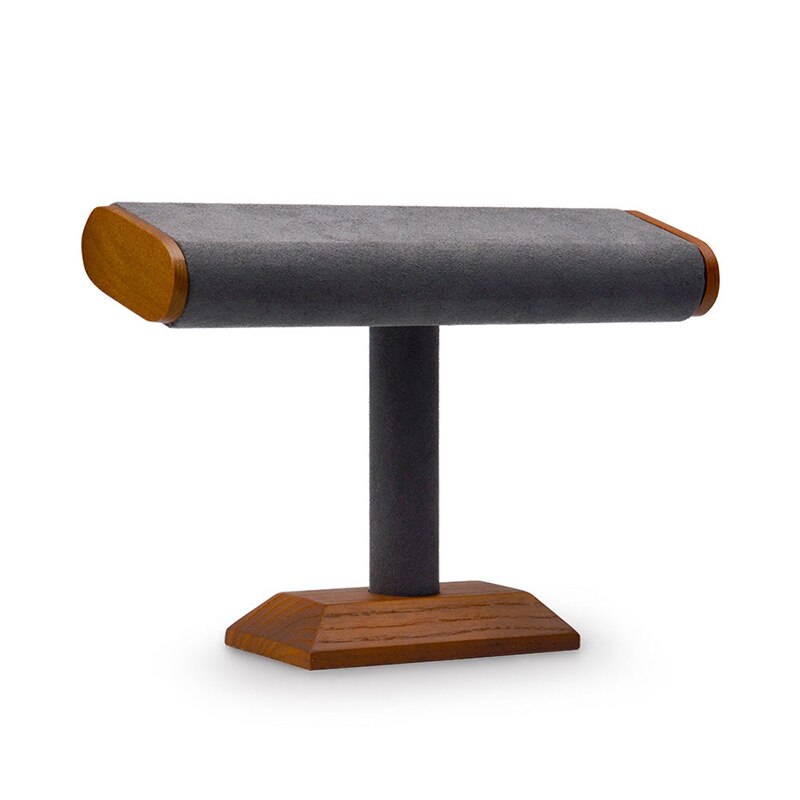 Wood & Microfiber Watch Stand | Winderly