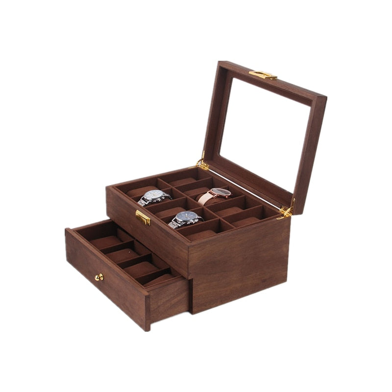 Wood Watch Box – Brown | Winderly