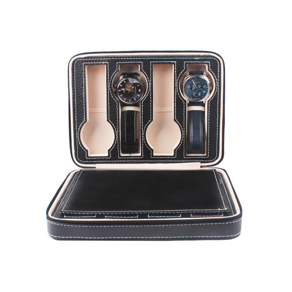 Leather Watch Case – 8 Watches | Winderly