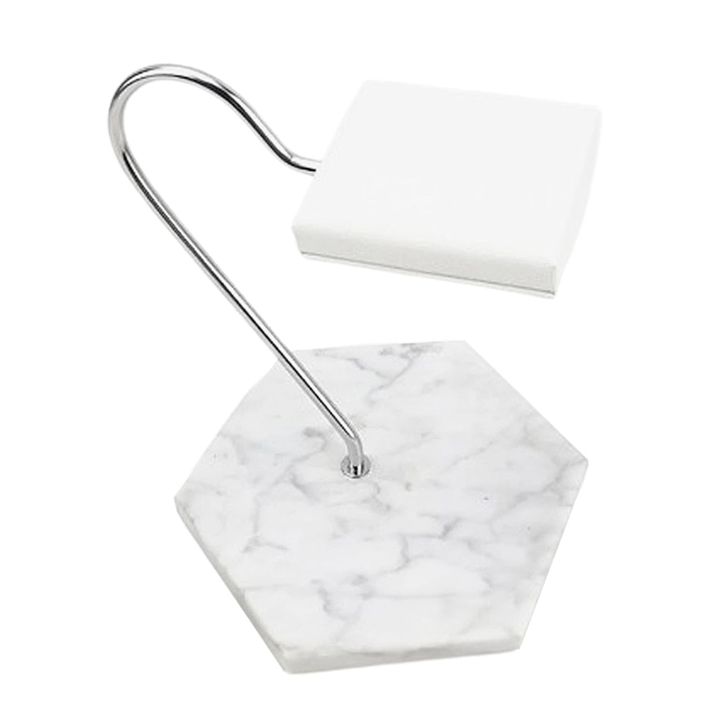 Marble Watch Stand – White | Winderly