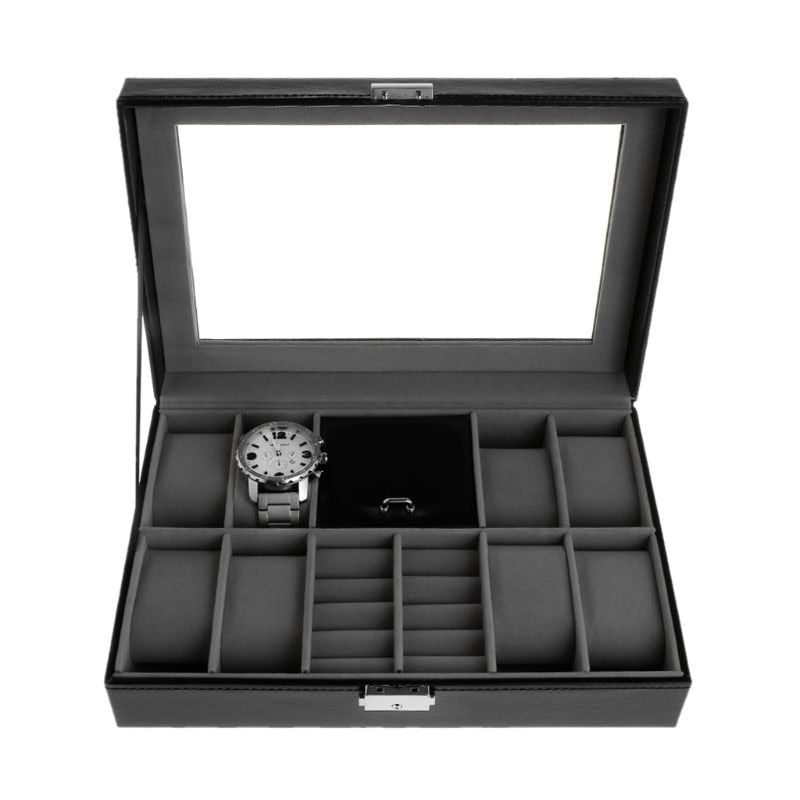 Modern Watch & Jewellery Box – 8 Watches | Winderly