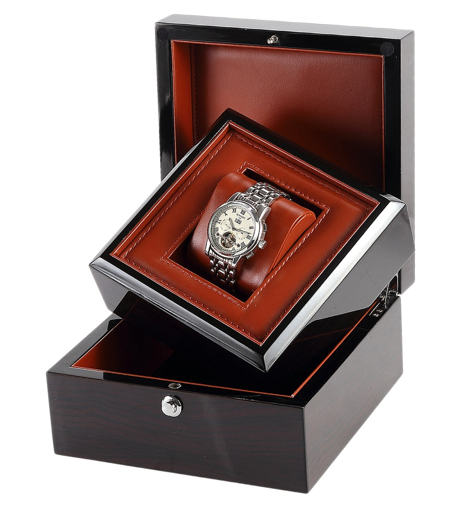Wood Watch Box – 1 Watch | Winderly