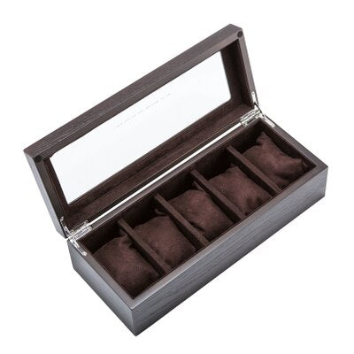 Wood Watch Box – 5 Watches, With Lock | Winderly