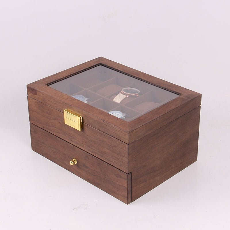 Wood Watch Box – Brown | Winderly