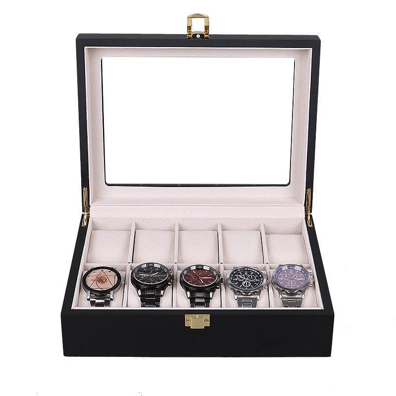 Wood Watch Box – 10 Watches | Winderly