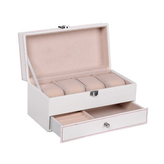 Carbon Fiber Watch Box – 4 Watches | Winderly