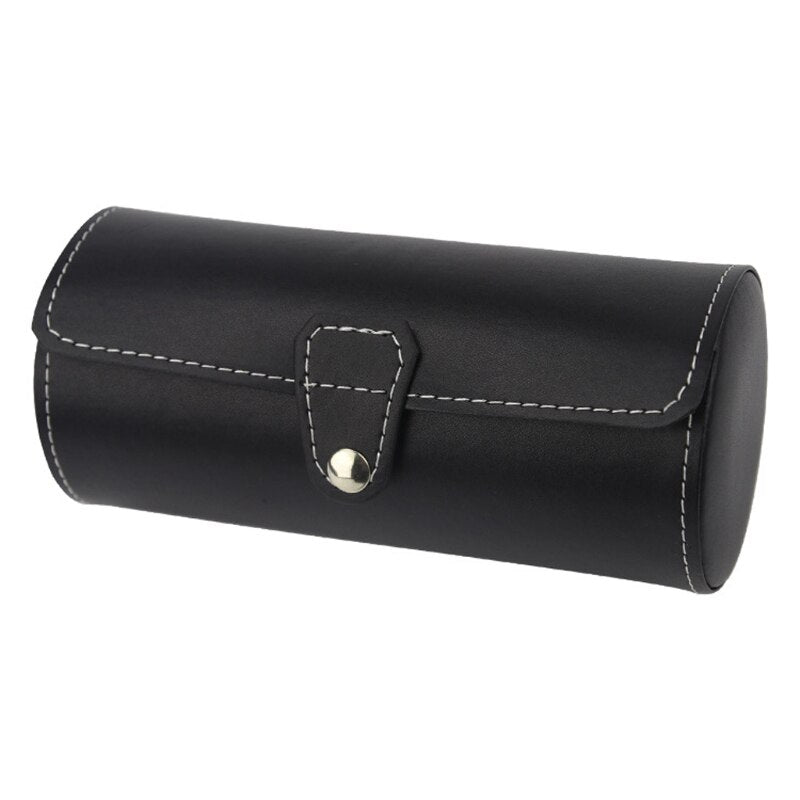 Leather Watch Case – 3 Watches, Vintage Style | Winderly