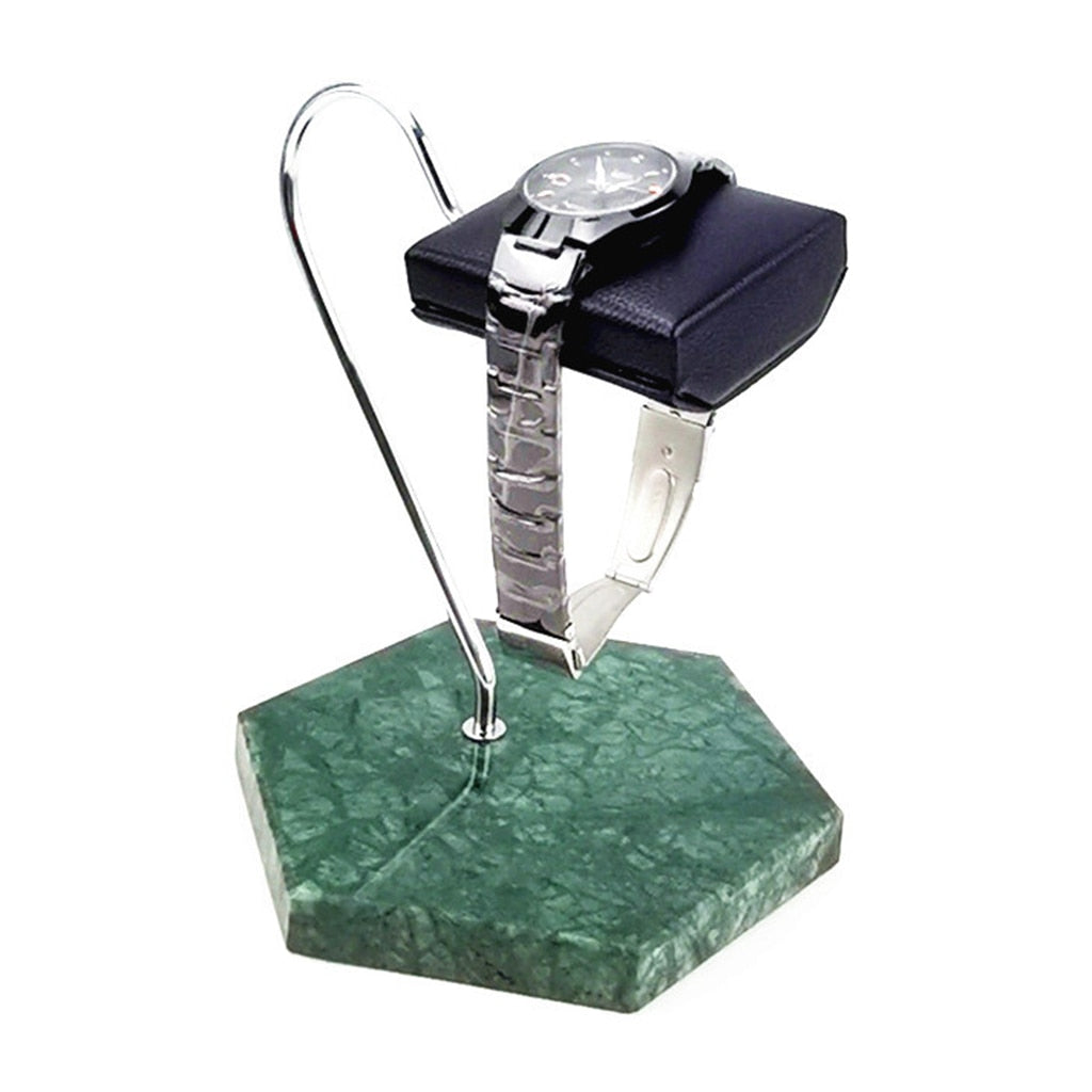 Marble Watch Stand – Green | Winderly