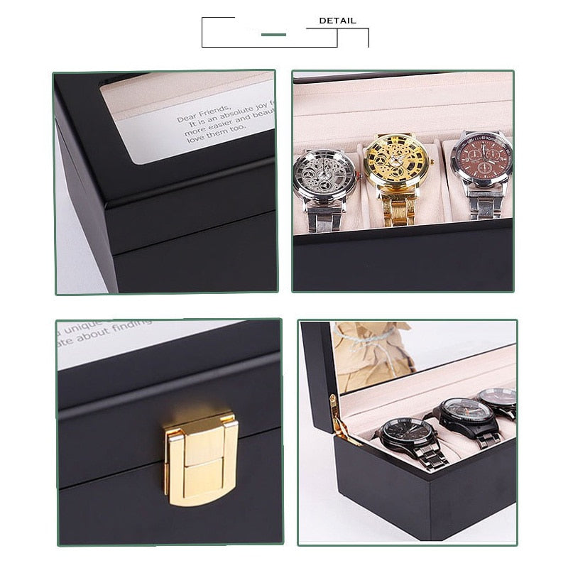 Wood Watch Box – 10 Watches | Winderly