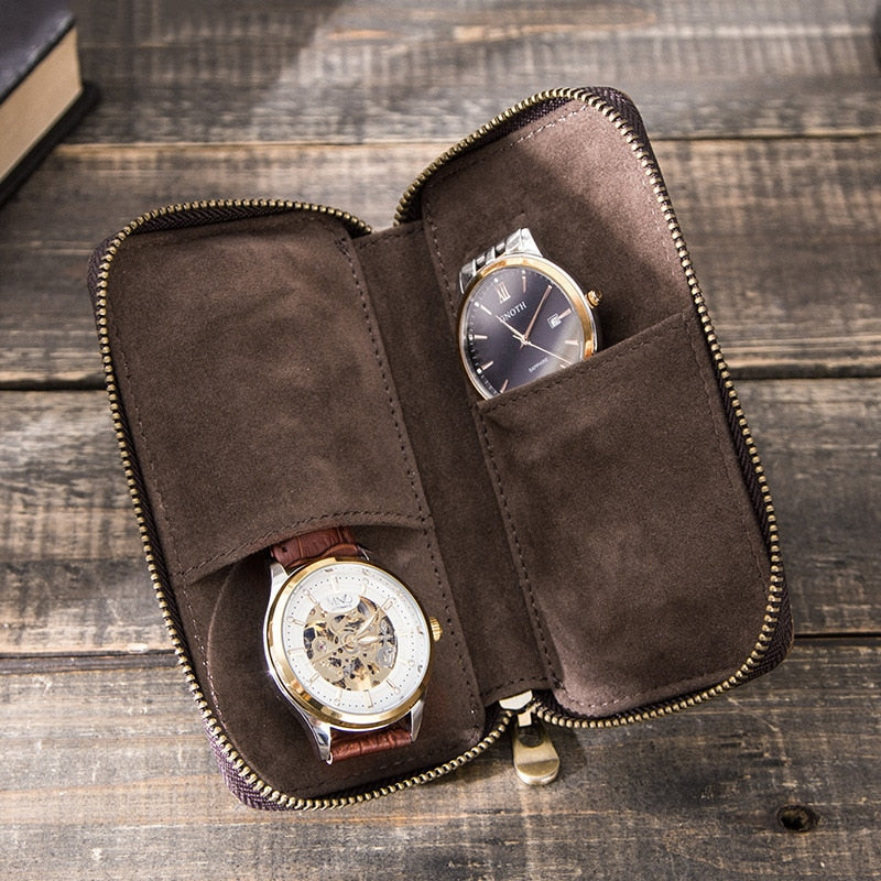 Travel Case – 2 Watches | Winderly