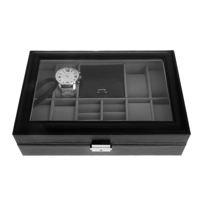 Modern Watch & Jewellery Box – 8 Watches | Winderly
