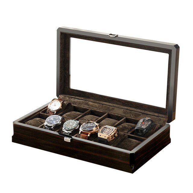 Fine Wood Watch Case – 12 Watches | Winderly