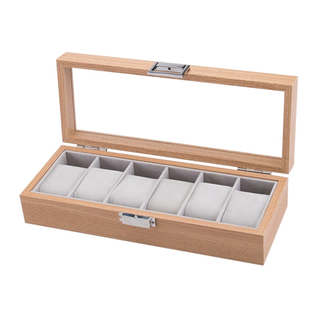 Wood Watch Box – 6 Watches | Winderly