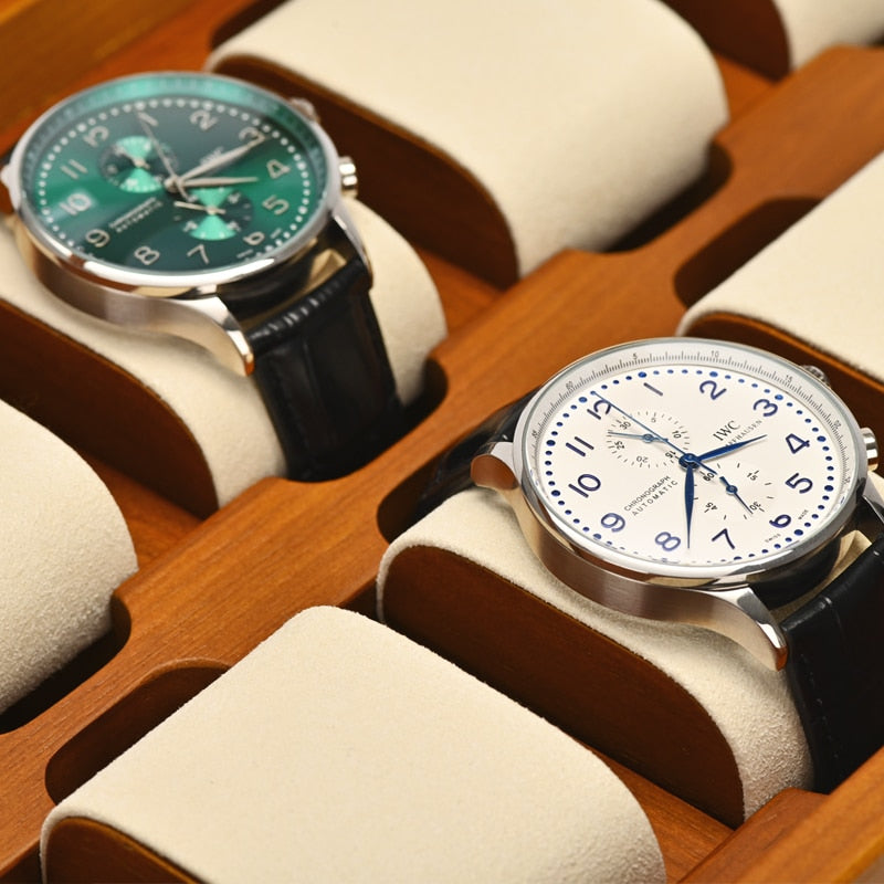 Solid Wood Watch Box – 10 Watches | Winderly