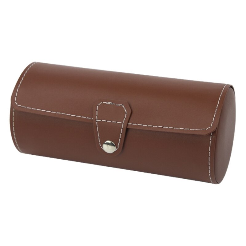 Leather Watch Case – 3 Watches, Vintage Style | Winderly