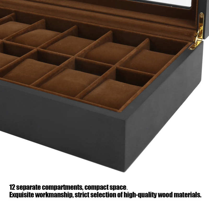 Wood Watch Box – 12 Watches | Winderly