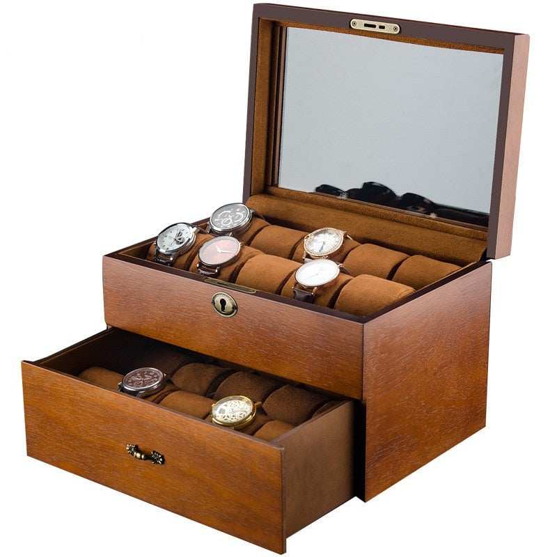 Ash Wood Watch Box – 20 Watches | Winderly