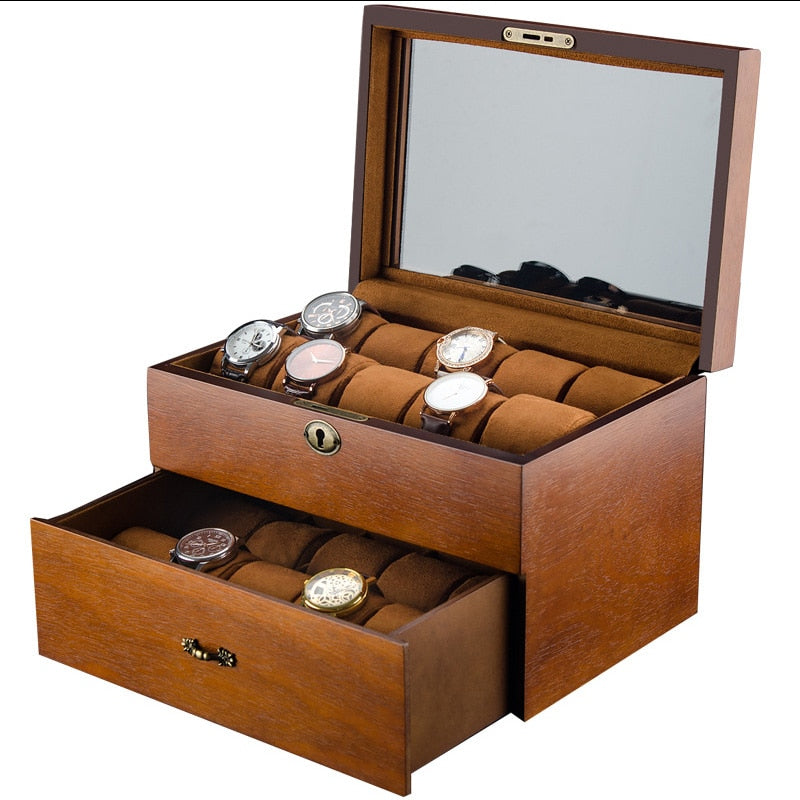 Ash Wood Watch Box – 20 Watches | Winderly