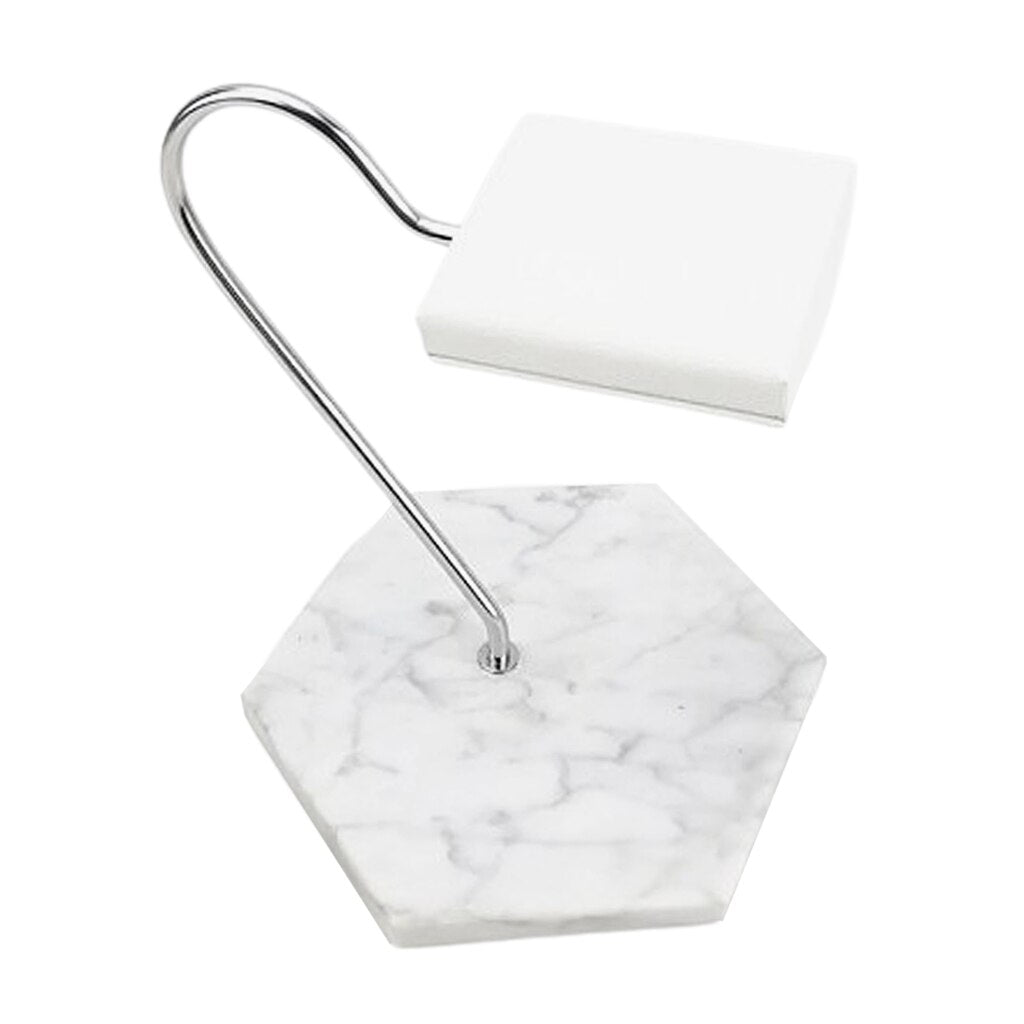 Marble Watch Stand – White | Winderly