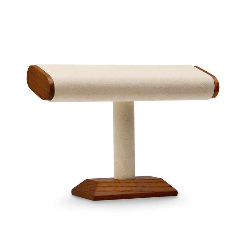 Wood & Microfiber Watch Stand | Winderly
