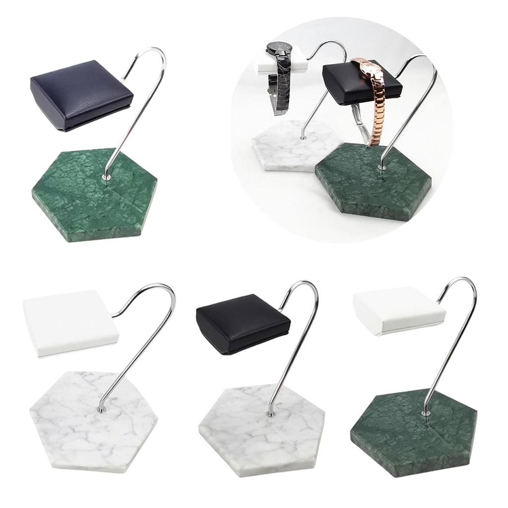 Marble Watch Stand – Green | Winderly