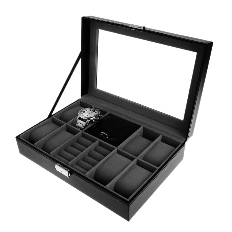 Modern Watch & Jewellery Box – 8 Watches | Winderly