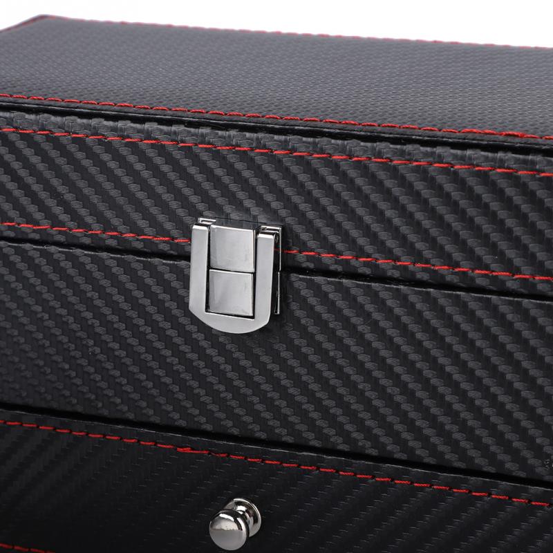 Carbon Fiber Watch Box – 4 Watches | Winderly