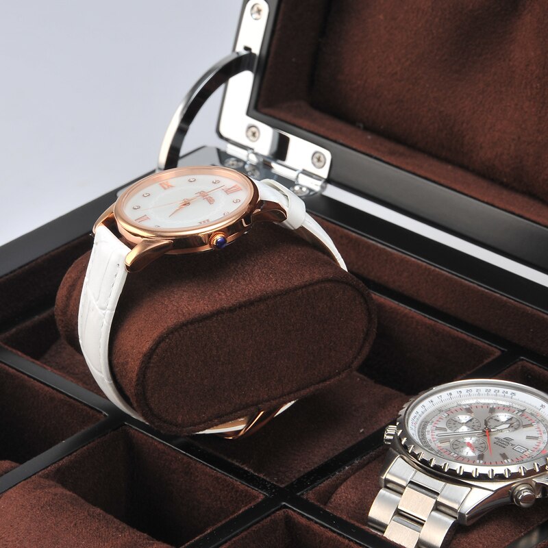 Solid Wood Watch Box – 12 Watches | Winderly