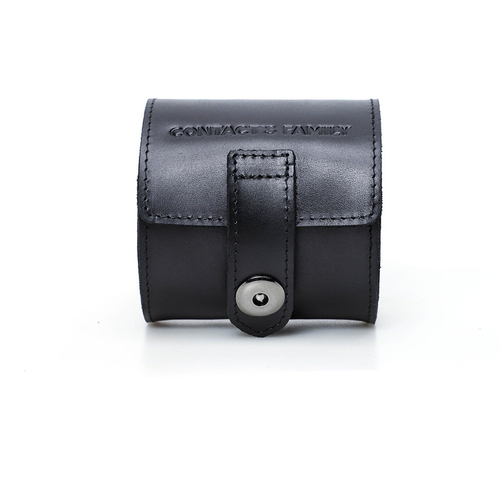 Leather Watch Case – Up to 3 Watches, Vintage Style | Winderly