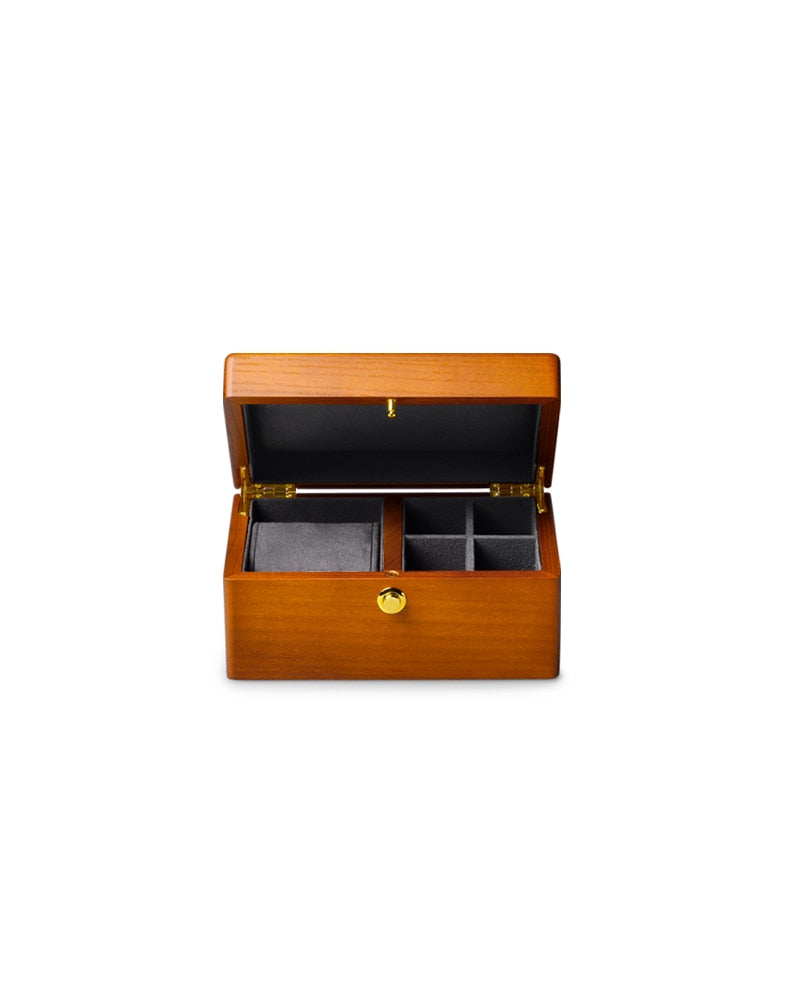 Solid Wood Watch & Jewellery Box – 1 Watch | Winderly