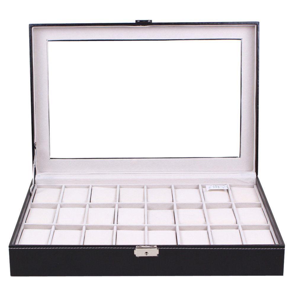 Vegan Leather Watch Case – 24 Watches | Winderly