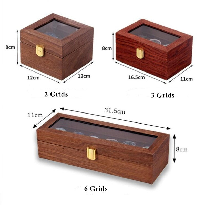 Wood Watch Box – 3 Watches | Winderly