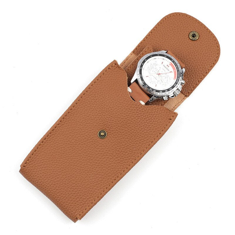 Leather Watch Case – 1 Watch | Winderly