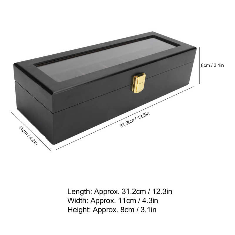 Wood Watch Box – 6 Watches | Winderly