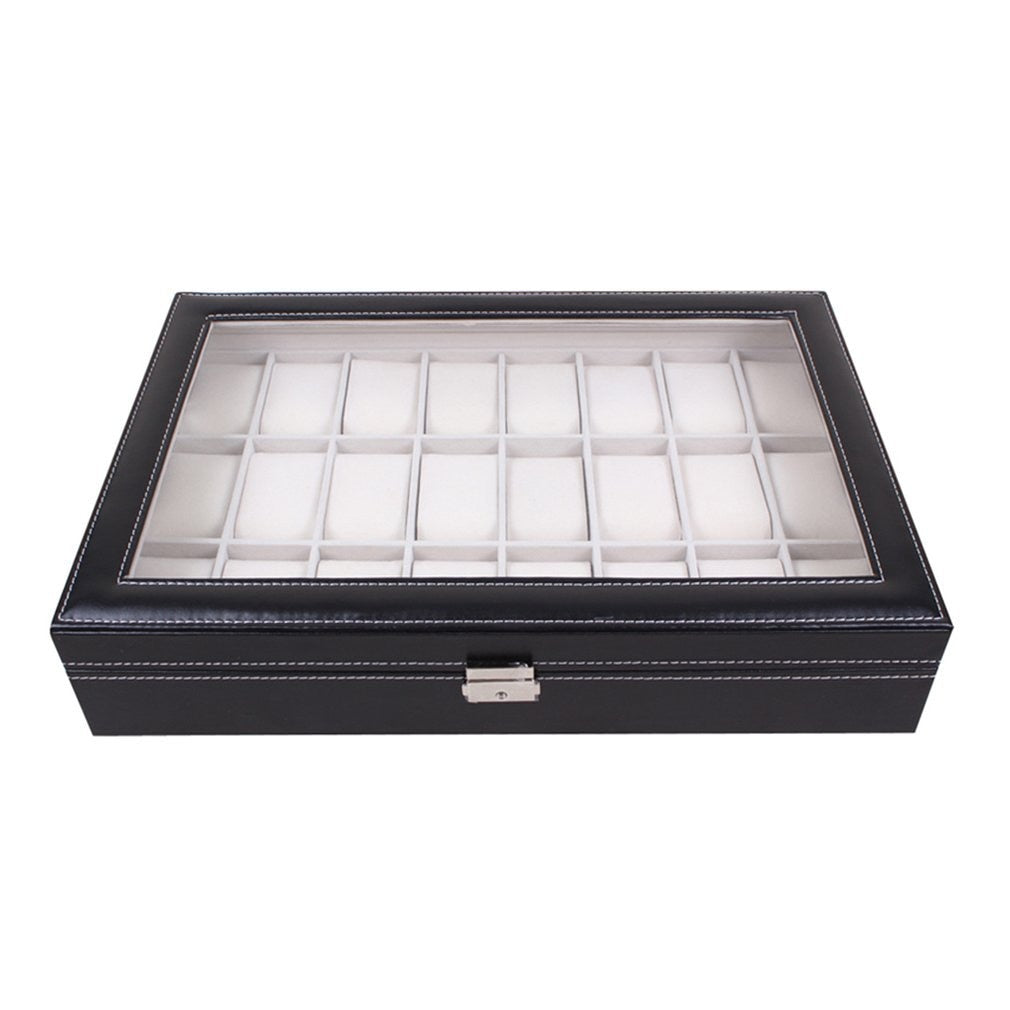 Vegan Leather Watch Case – 24 Watches | Winderly