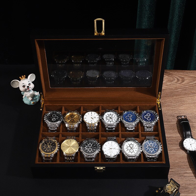 Wood Watch Case – 12 Watches | Winderly