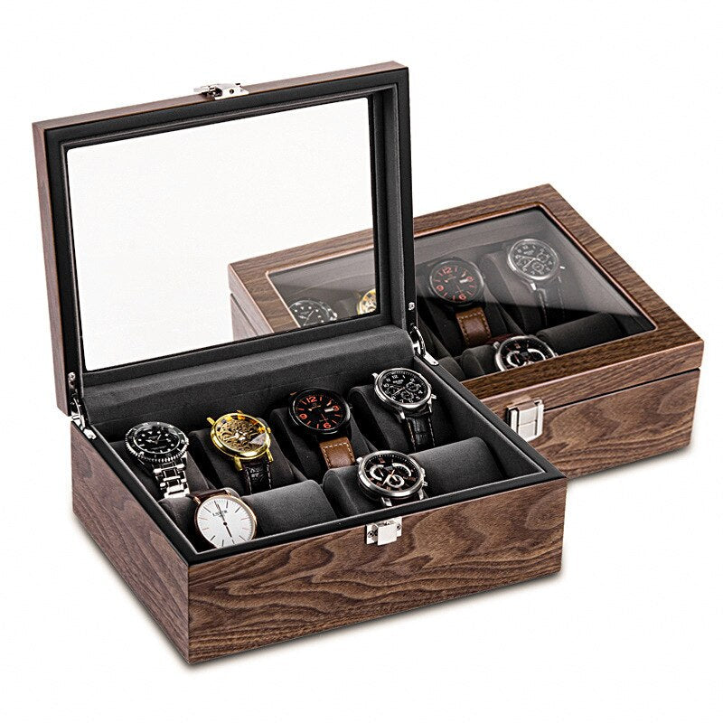 Wood Watch Box – 8 Watches | Winderly