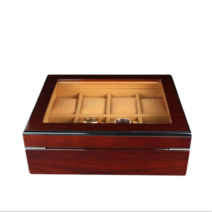 Wood Watch Box – 8 Watches, Brown | Winderly