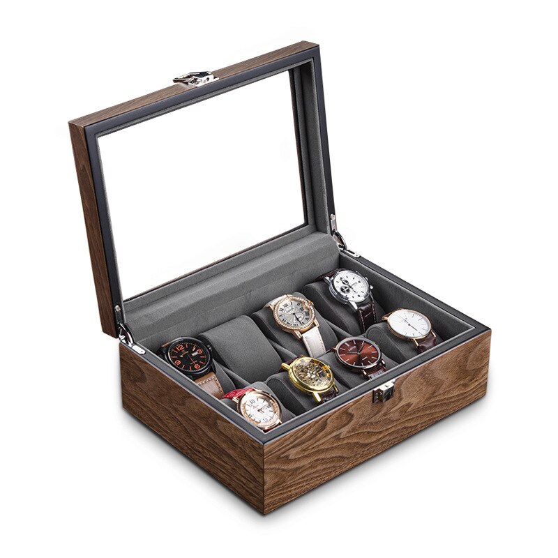 Wood Watch Box – 8 Watches | Winderly
