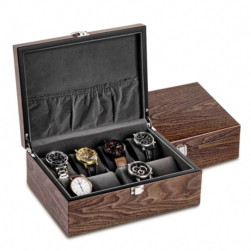Wood Watch Box – 8 Watches | Winderly