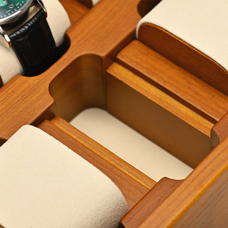 Solid Wood Watch Box – 10 Watches | Winderly