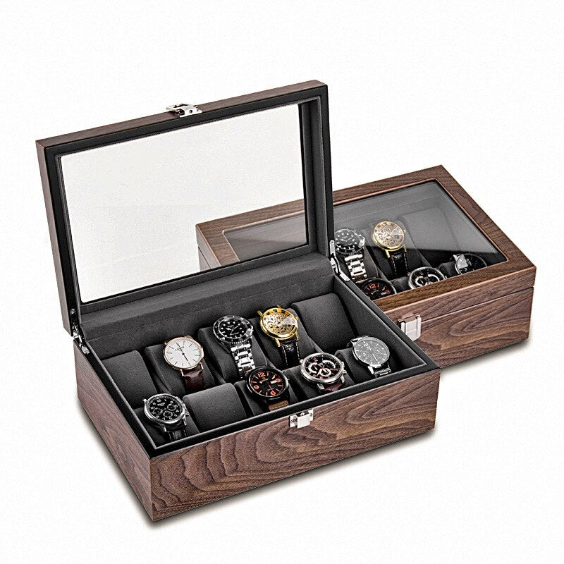 Wood Watch Box – 10 Watches | Winderly